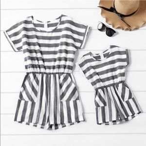 2/$40 ⭐️HP⭐️ 🆕 Women’s Striped Cotton Romper